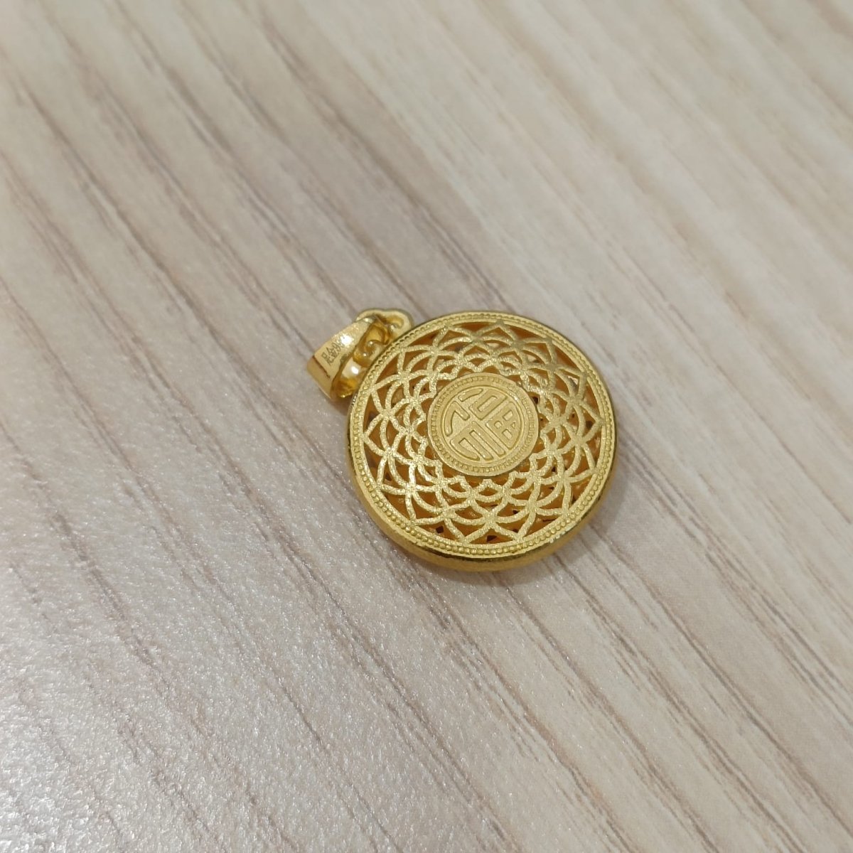 999 Gold Fu Prosperity Pendant | New DesignCharms & PendantsBest Gold Shop