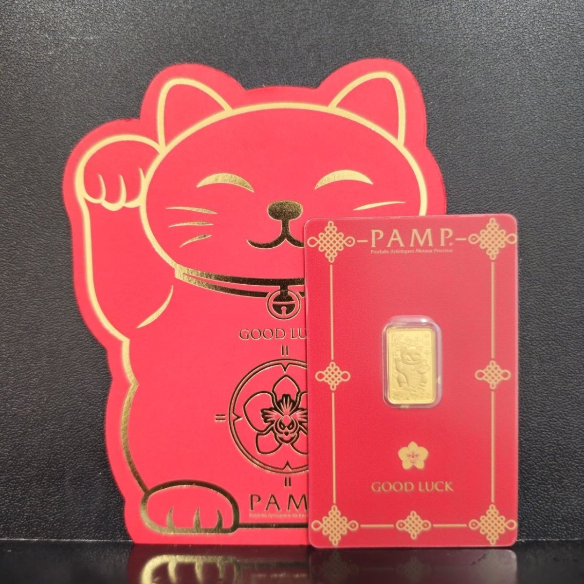 999 Gold Lucky Cat PAMP 2.5 Grams Gold Bar – New Stock ArrivalbullionBest Gold Shop