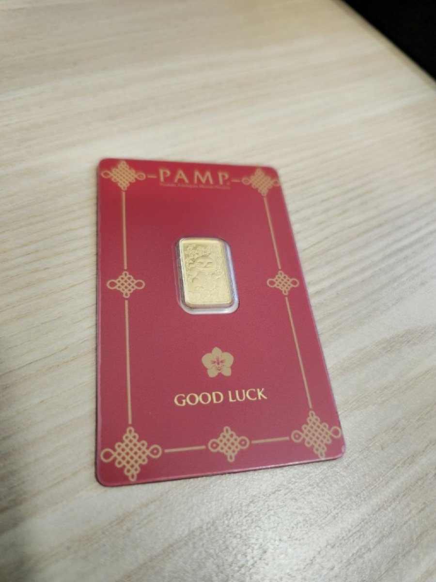 999 Gold Lucky Cat PAMP 2.5 Grams Gold Bar – New Stock ArrivalbullionBest Gold Shop