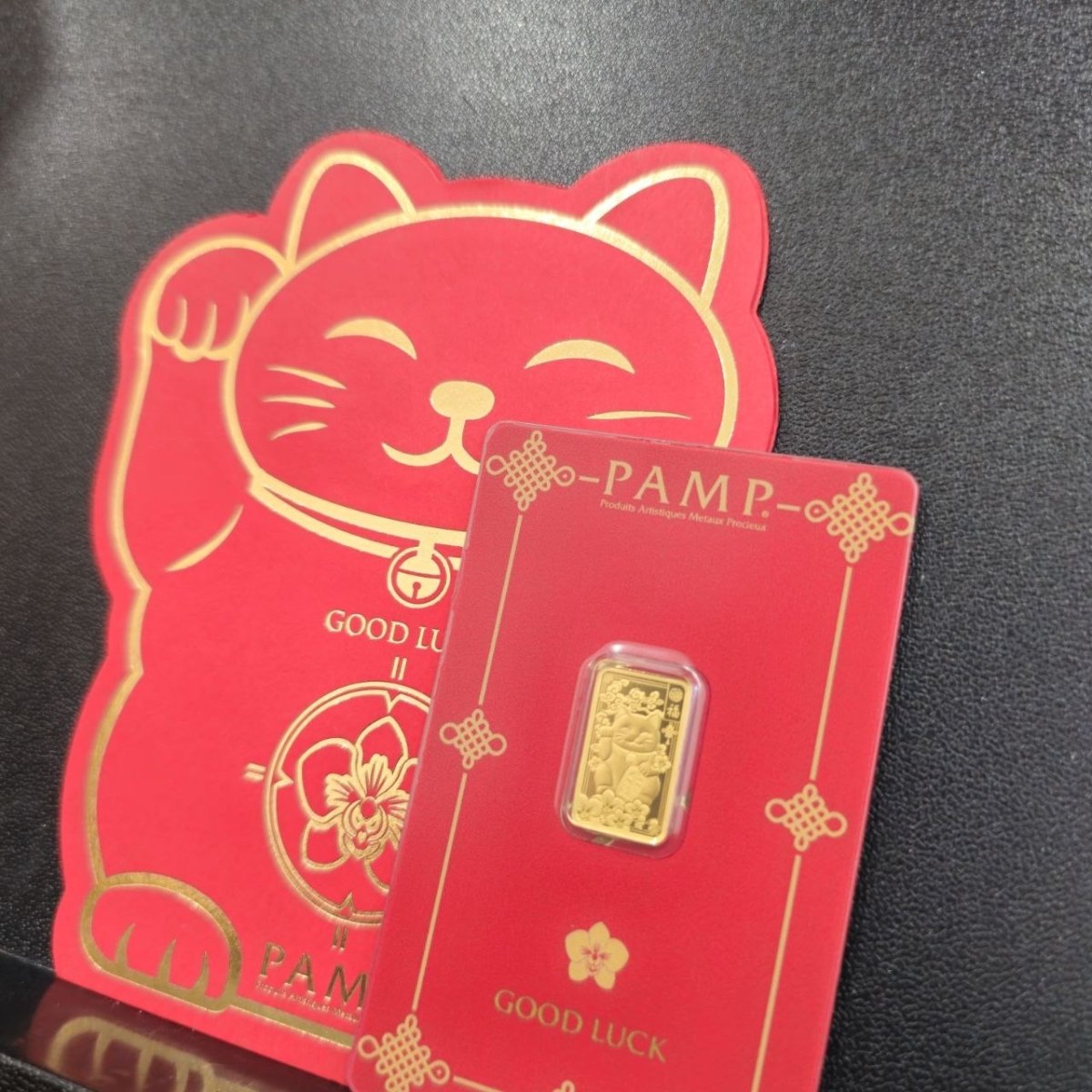 999 Gold Lucky Cat PAMP 2.5 Grams Gold Bar – New Stock ArrivalbullionBest Gold Shop