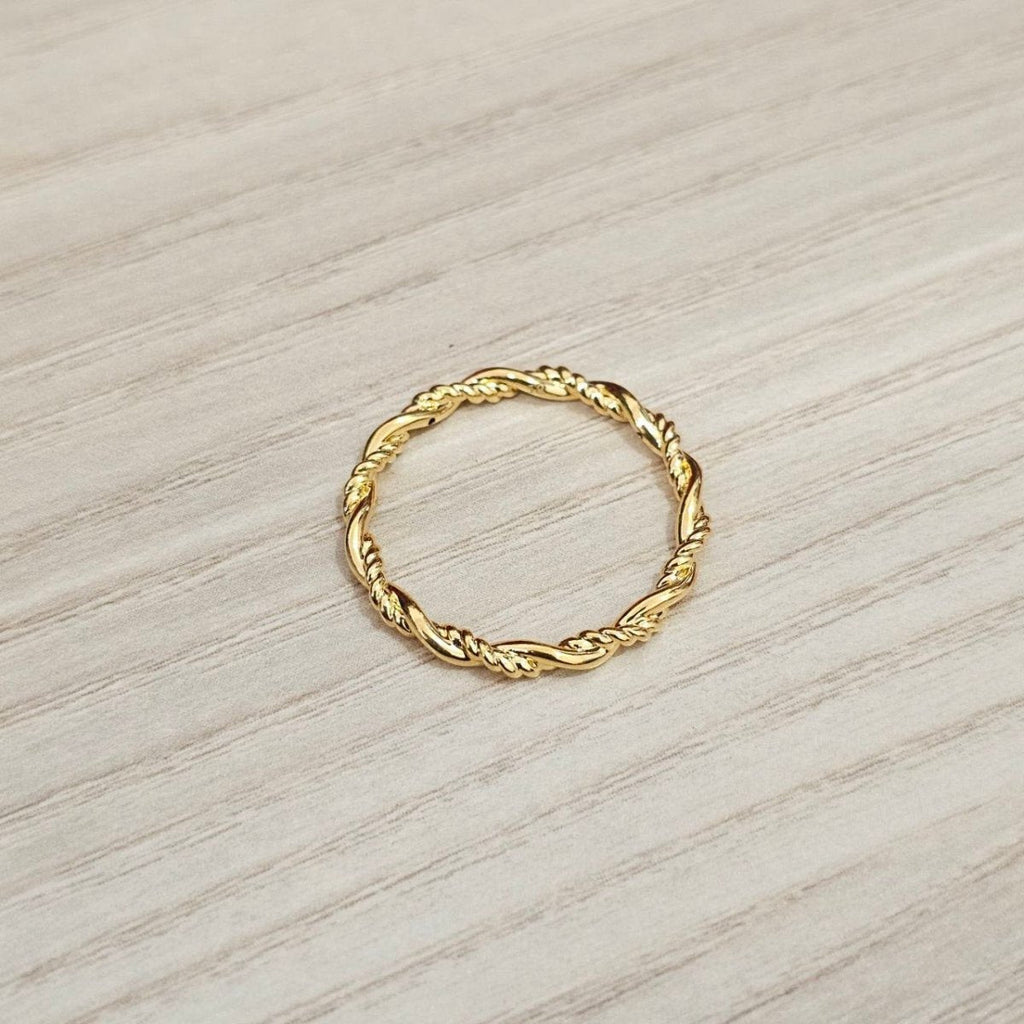 999 Gold Twisted Bead Ring Latest Design and Feather LightRingsBest Gold Shop