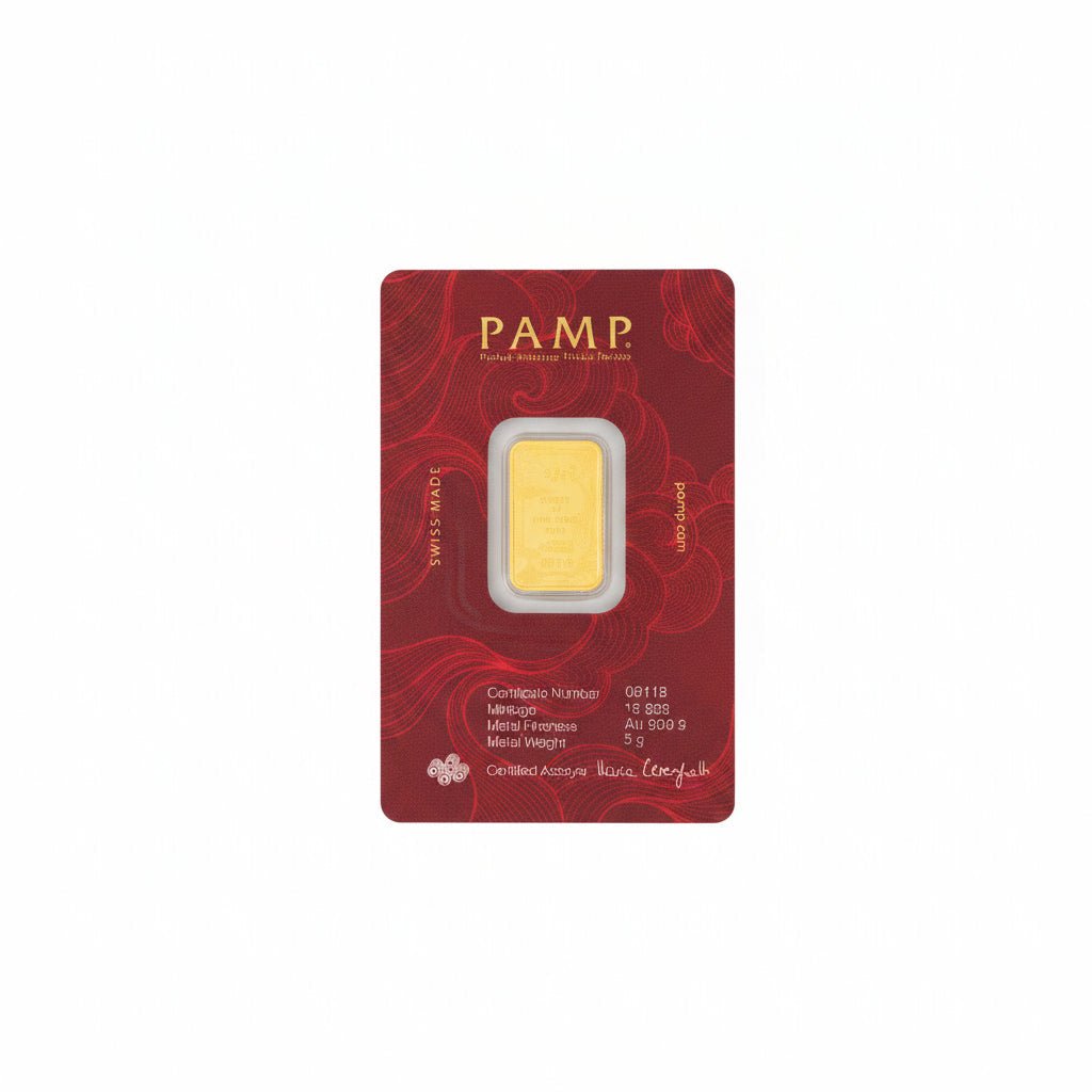 999.9 Gold PAMP Suisse Assorted Gold Bars – 2.5g & 5gbullionBest Gold Shop