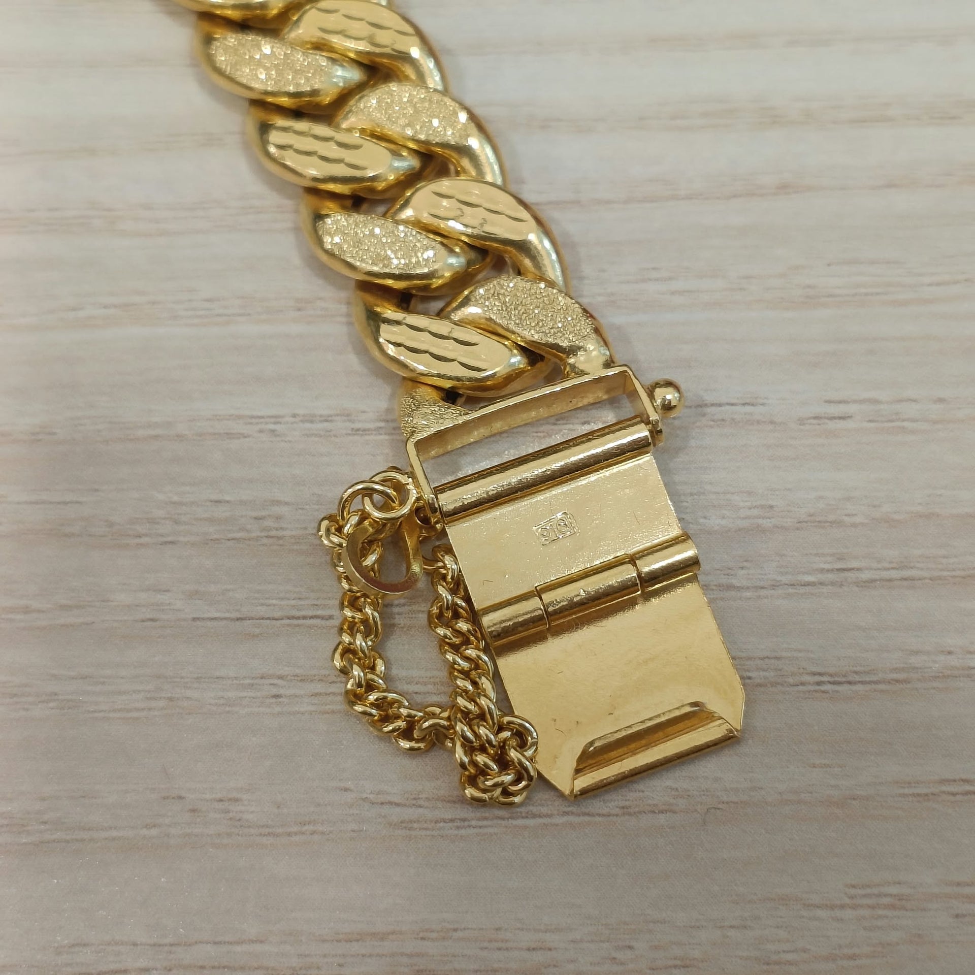 916 Gold Milo Bracelet | Heavyweight 22K Statement Bracelet