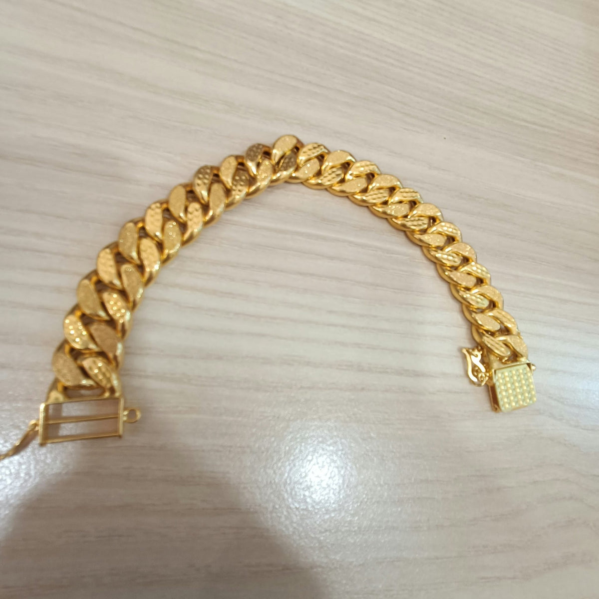 916 Gold Milo Bracelet | Heavyweight 22K Statement Bracelet