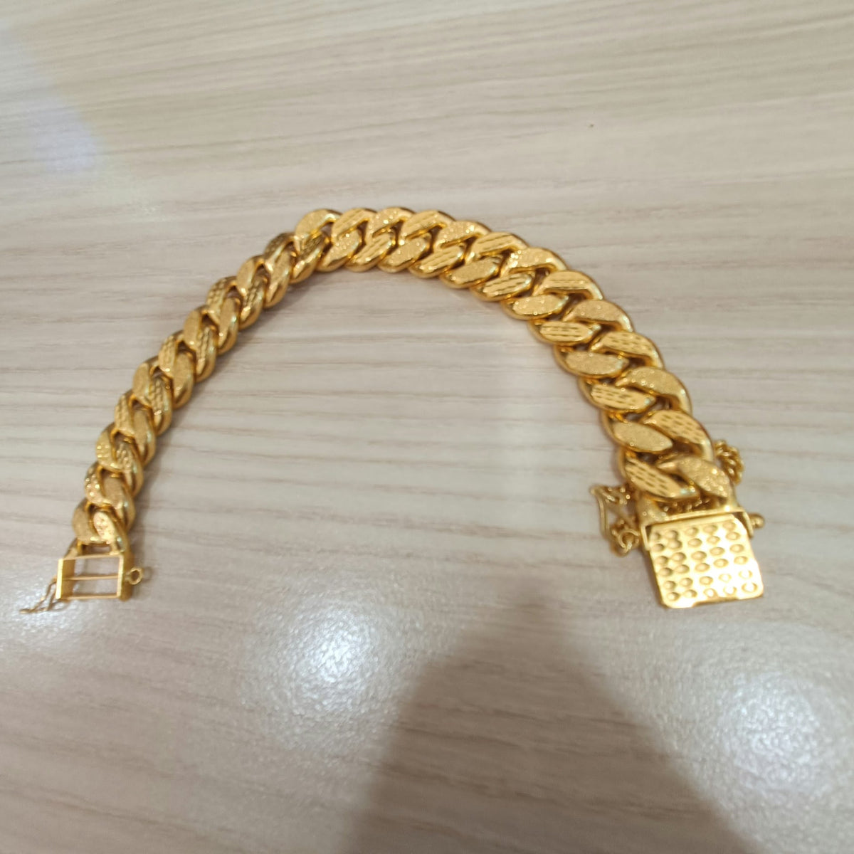 916 Gold Milo Bracelet | Heavyweight 22K Statement Bracelet