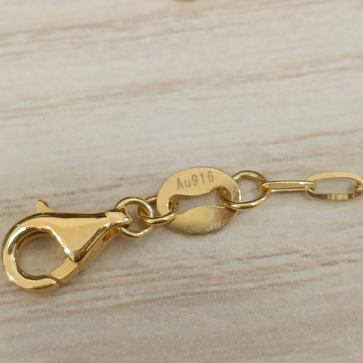 916 Gold Fancy Bracelet | Elegant Adjustable 22K Gold Design