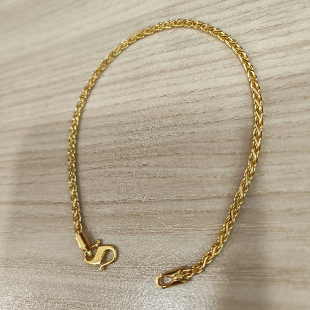 916 Gold Spike Bracelet | Bold Modern 22K Gold Design