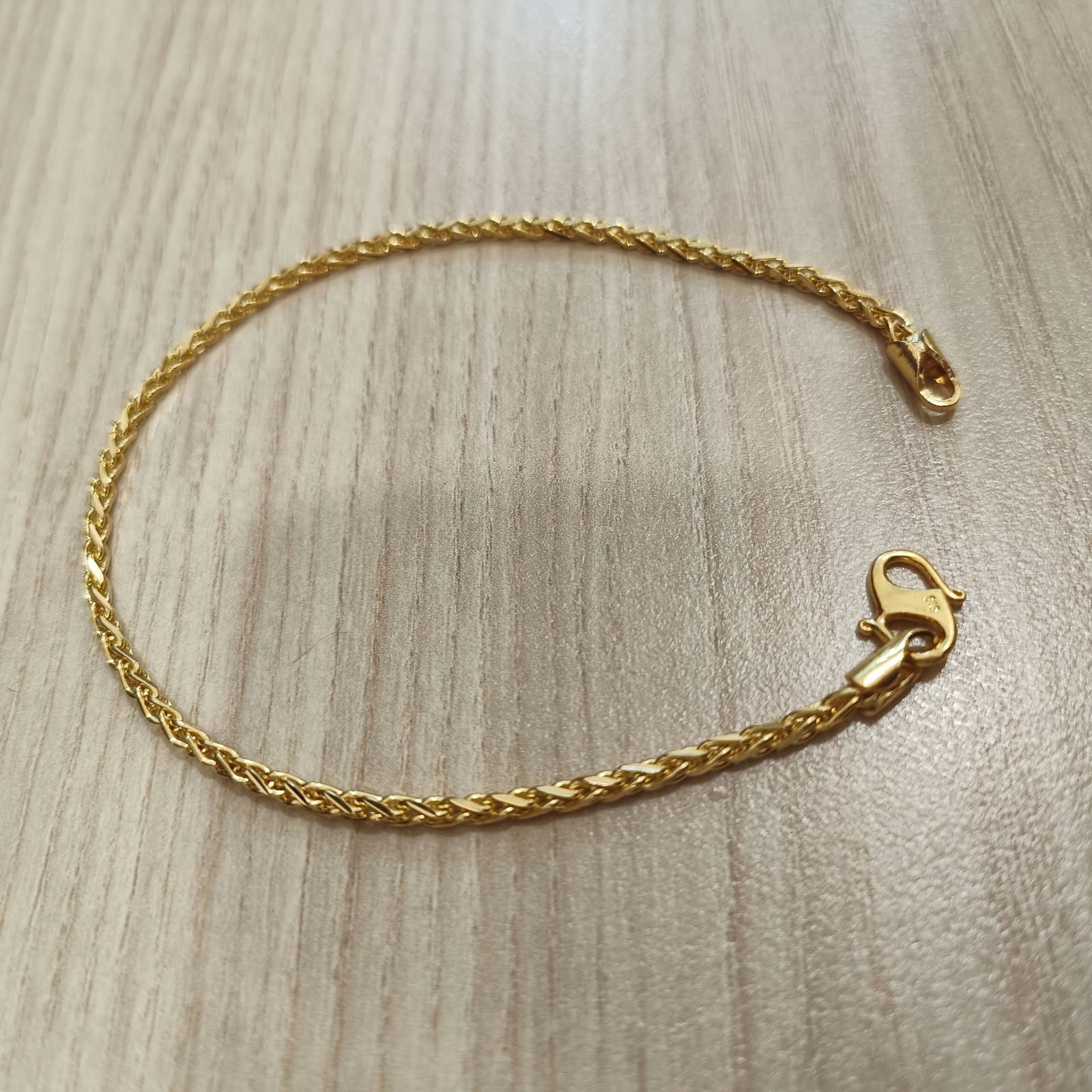 916 Gold Spike Bracelet | Bold Modern 22K Gold Design