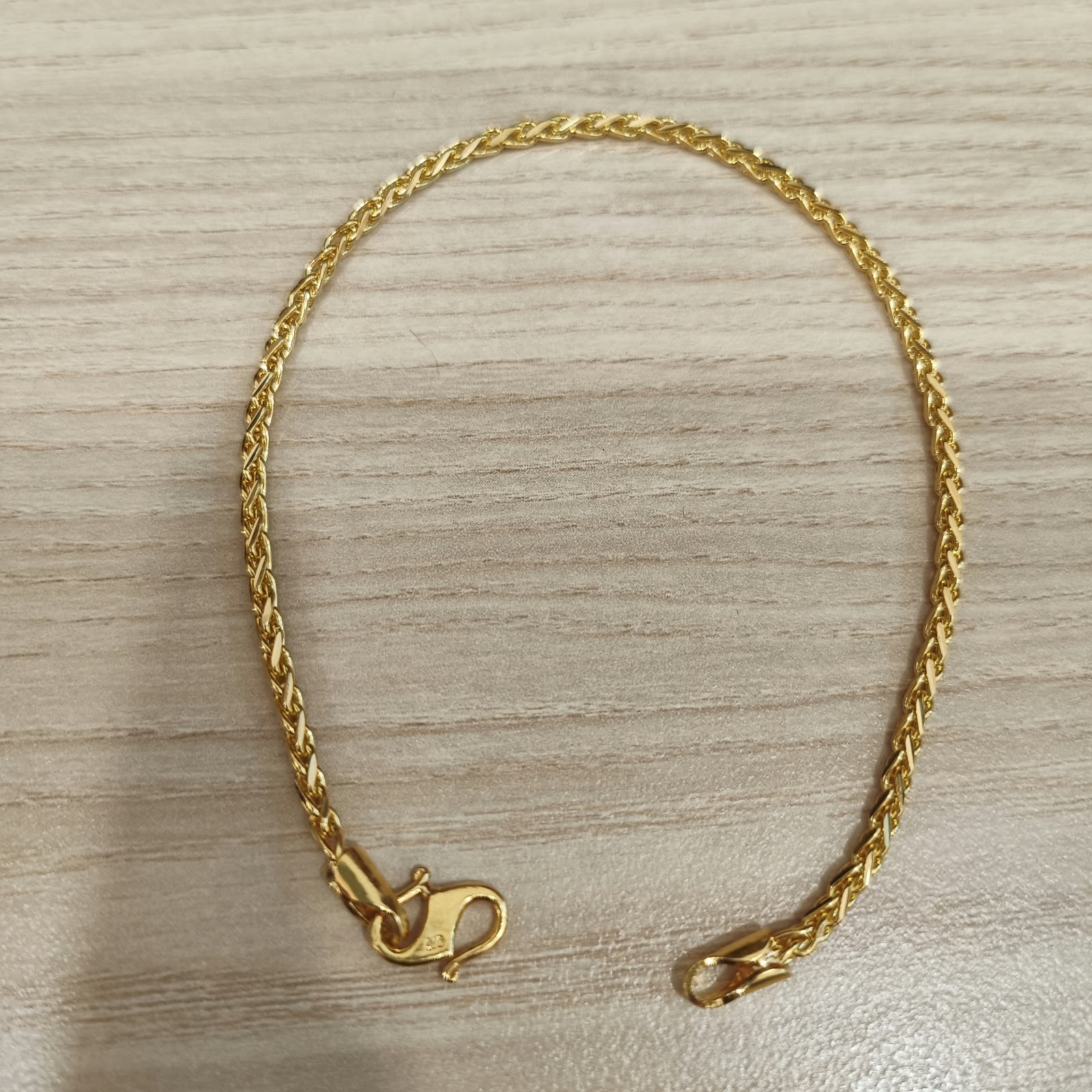 916 Gold Spike Bracelet | Bold Modern 22K Gold Design