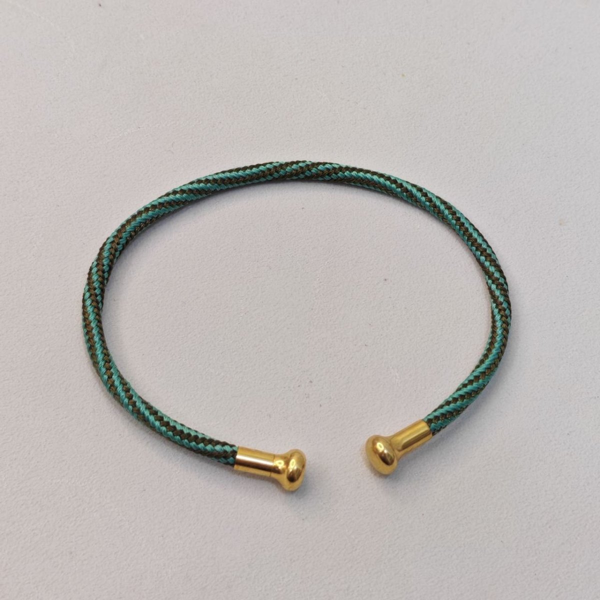 Adjustable Charm Bangle – Premium Stainless Steel Chrome (Yellow Gold Color)BraceletsBest Gold Shop