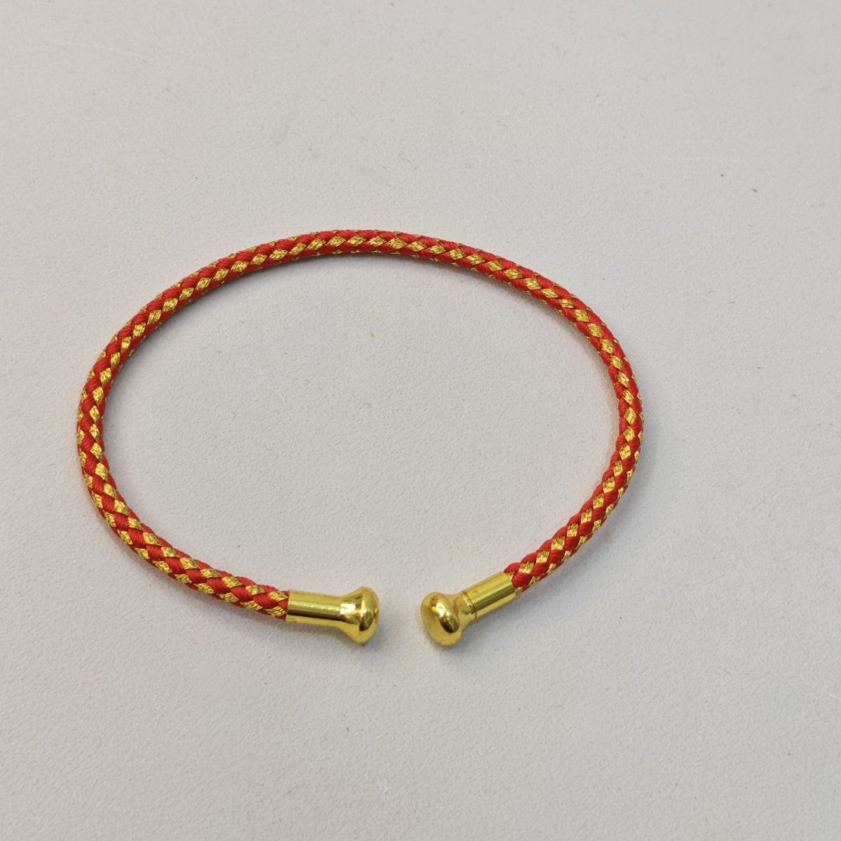 Adjustable Charm Bangle – Premium Stainless Steel Chrome (Yellow Gold Color)BraceletsBest Gold Shop