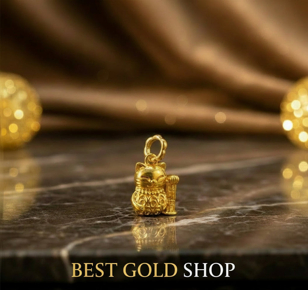 Guild Bullion 916 gold textured handbag charm; collection design reference. Check selector for current options and availability.