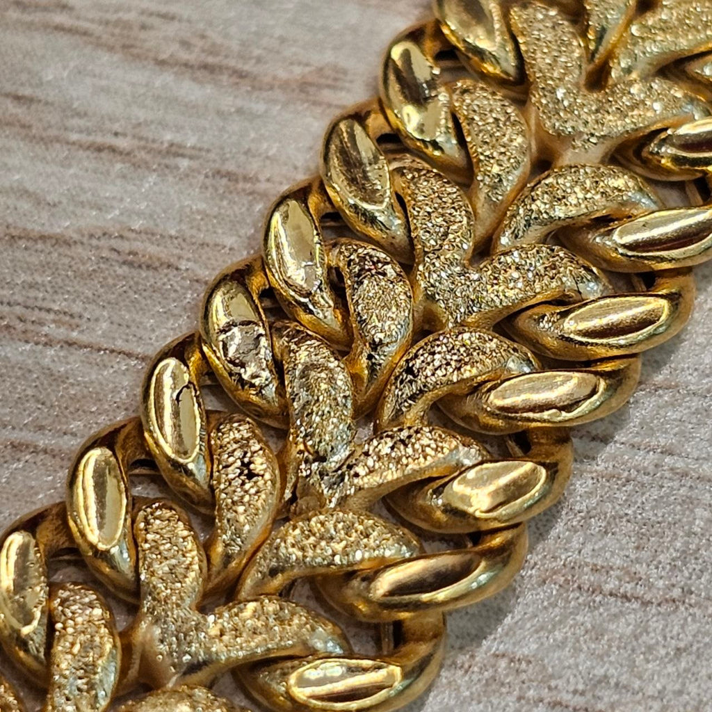916 Gold Dual Row Milo Bracelet new stock small hole on the bracelet