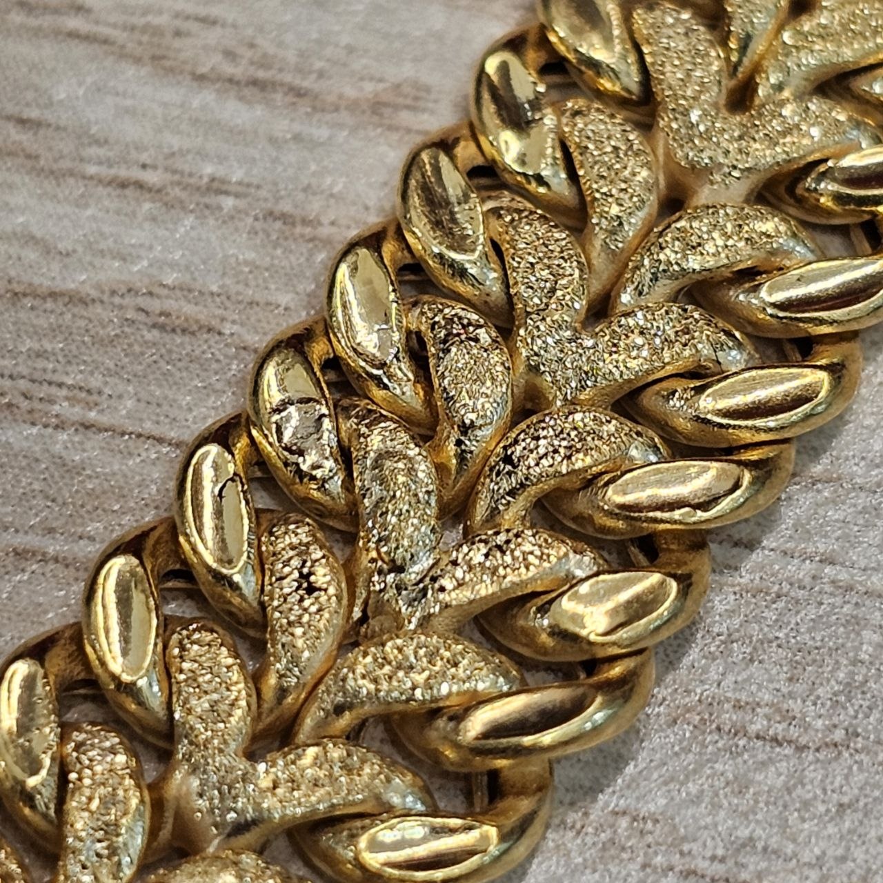 916 Gold Dual Row Milo Bracelet new stock small hole on the bracelet