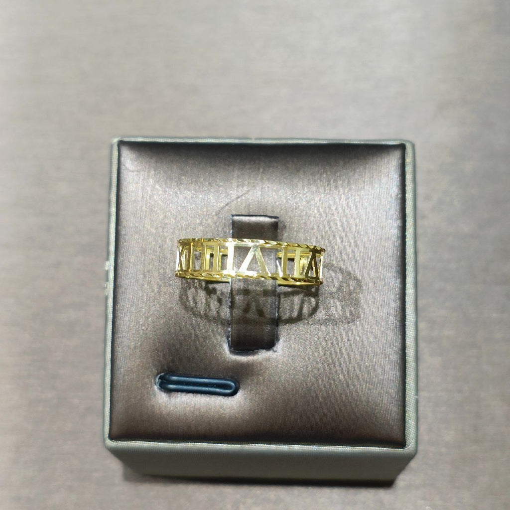 22k / 916 Gold Roman Ring Light Weight