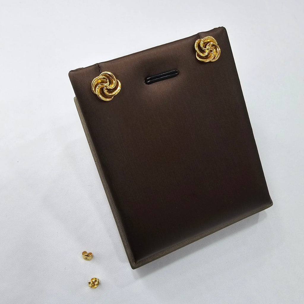 22k / 916 Gold Round Flower Earring by Best Gold Shop