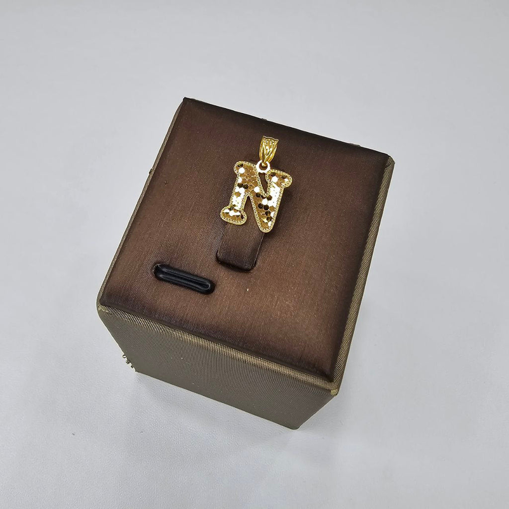 22k / 916 Gold Crush Alphabets Pendants