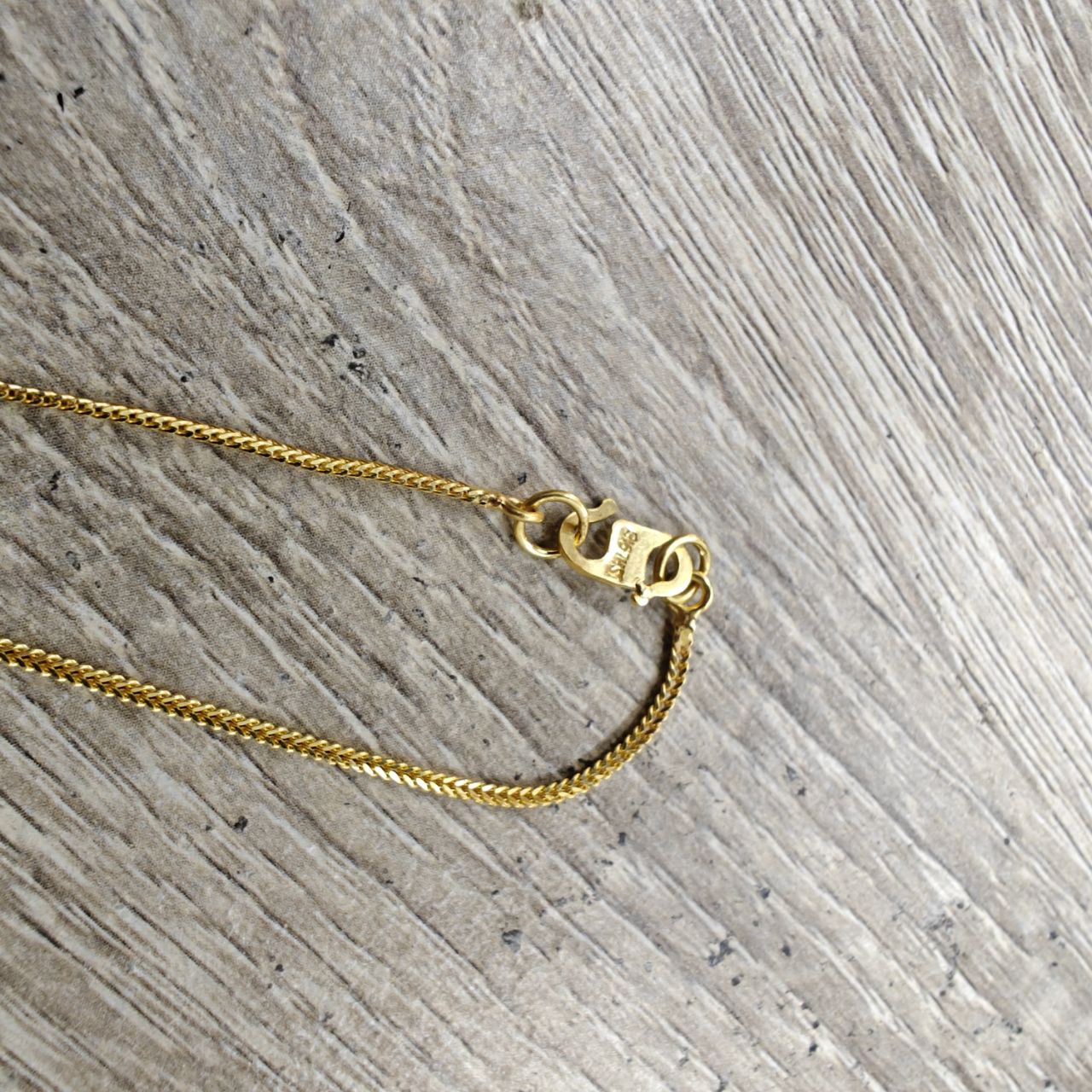 22k / 916 Gold Solid Box Necklace by Best Gold Shop