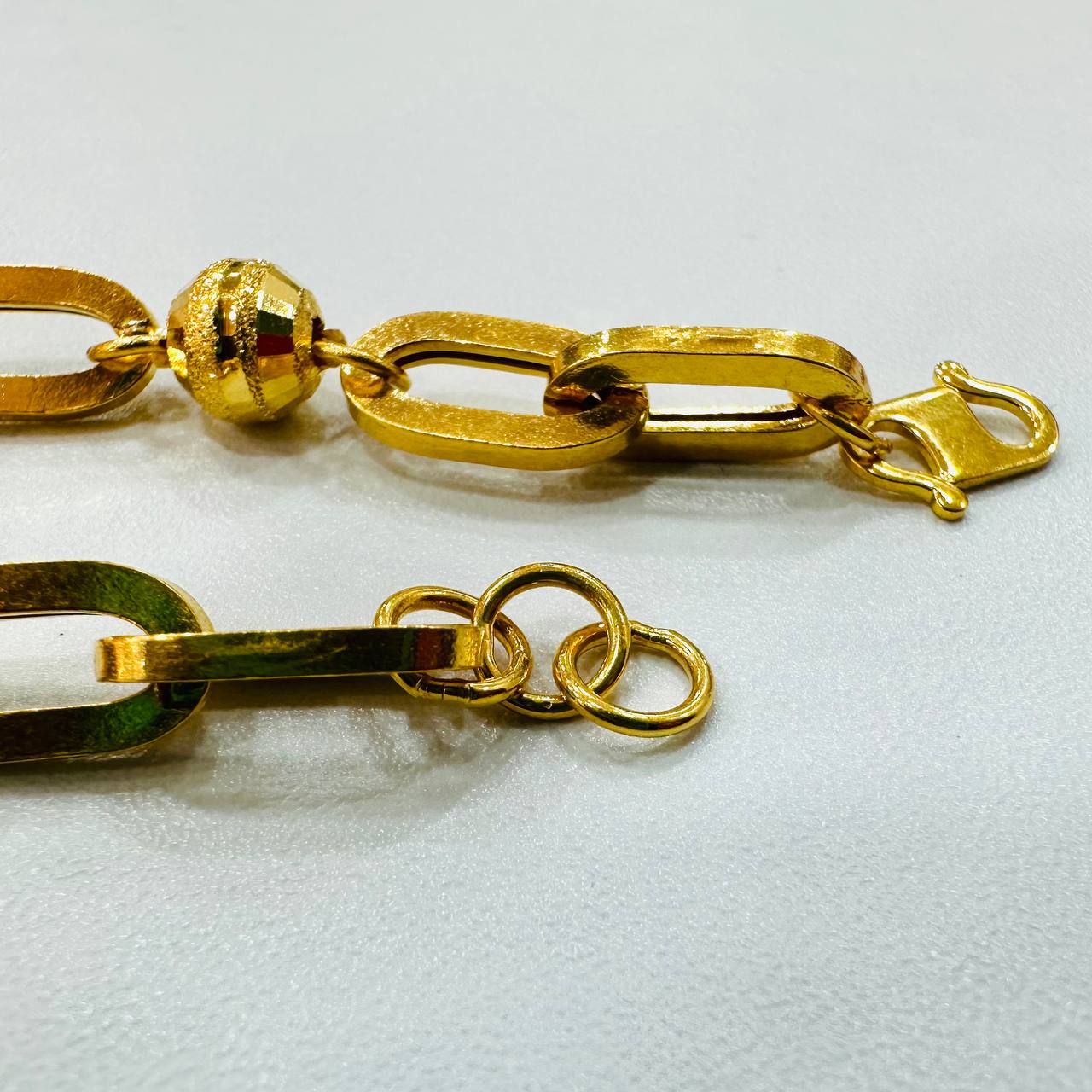 22K / 916 Gold Anchor beads Bracelet New Design