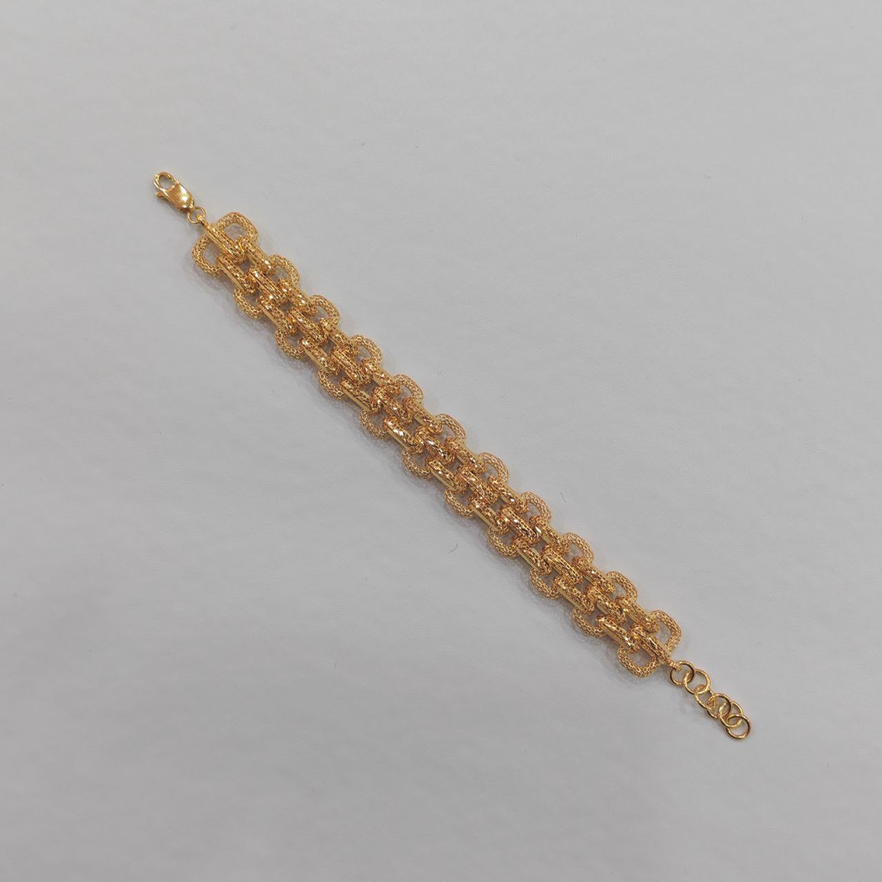 916 Gold Double Link Bracelet – Very Beautiful