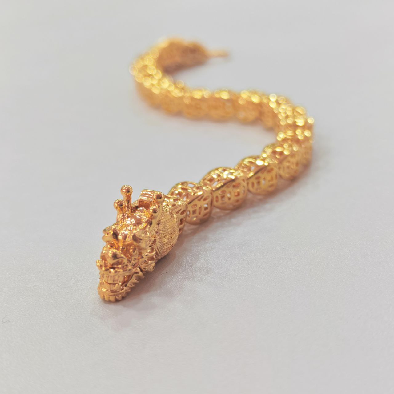 916 Gold Dragoon Bracelet – Huat for the Whole Year