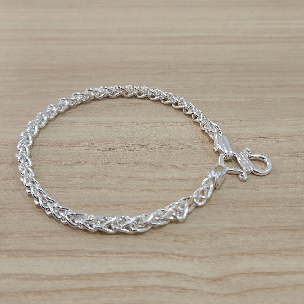 990 Silver Spike Bracelet | Classic Design